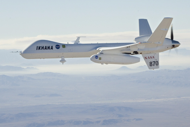 NASA Ikhana in flight
