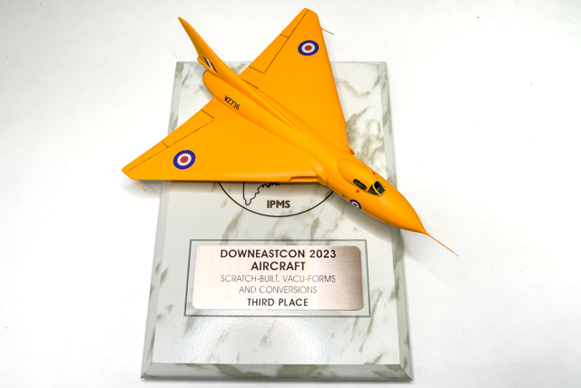 Model and trophy