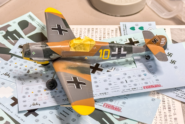 Messerschmitt Bf 109F-4 in 1/72